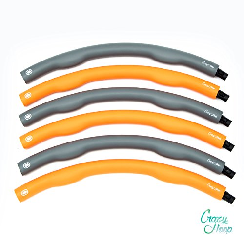 Crazy Hoop Light Hula Hoop Reifen Fitness-Reifen, 1,2kg Reifen mit Schaumstoff, zum abnehmen - 2