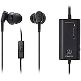Audio-Technica ATH-ANC33IS Active noise cancelling in-ear headphones with Remote and Mic