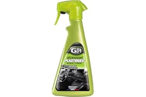 GS27 - Décrassant Plastiques - Rénovateur Plastiques Intérieurs et Extérieurs - Spray 500 ml