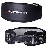 Bodypower Leather Weightlifting Belt (Large)