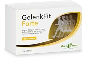 ‎AURA NATURA Aura Natura GelenkFit Forte - Kollagen Komplex mit Glucosamin, Chondroitin & Mangan - 90 Tabletten