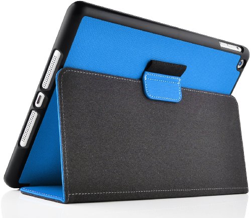 JAMMYLIZARD | Horizon Hülle für [ iPad Air 5. Generation ] Smart Cover mit automatischer Schaltfunktion, BLAU - 2