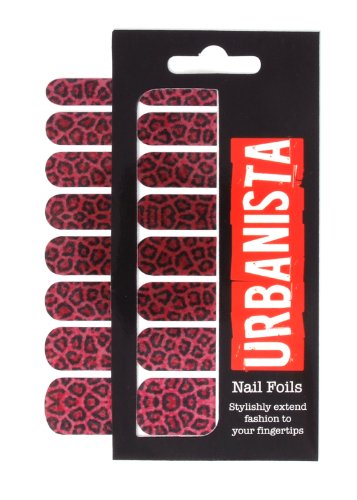 Preisvergleich Produktbild Urbanista Pink Cheetah Nail Folien