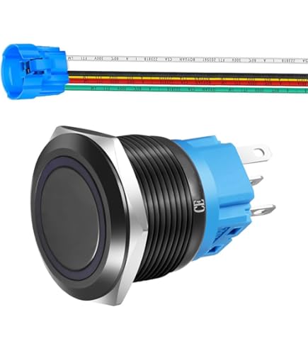 Interruttore A Filo Dorato, 2 Poli, 6 A, 250 V, Adatto Per LED - Foto 7