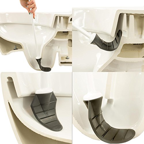 WcWunder EVOLUTION – DIE antibakterielle WC-Reinigungs-„Bürste“ ohne Borsten – schwarz - 4