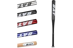 YIJIA | Bate de béisbol de Aluminio | 71,12cm(28 Pulgadas) - Bate de béisbol, Entrenamiento con Peso y Juegos de Pelota - Diseño Ergonómico para Adultos y Jóvenes