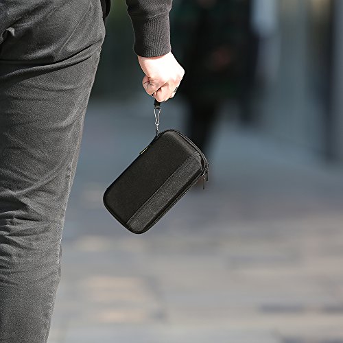 EasyAcc Funda de Bater  a Externa Estuche Protecci  n Caja para Disco Duro Externo MP4 Auriculares Tarjetas SD TF Cable y Otros Accesorios