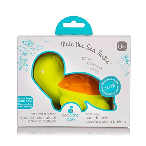 Mele die Schildkröte – Bio Badespielzeug aus Naturkautschuk – Frei von chemischen Zusatzstoffen: 0% PVC, BPA, Phthalate - 8