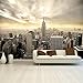 Produktbild Fototapete Shining Manhattan 366x254 cm Tapete Skyline USA New York deco.deals