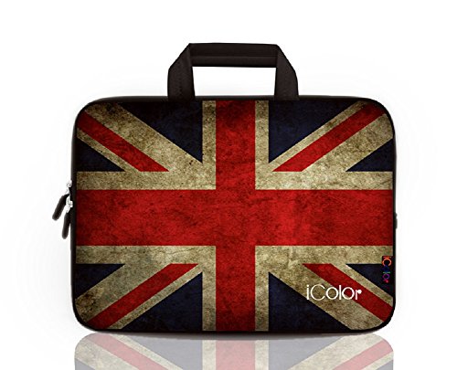 iColor Netbook- und iPad- Tasche Notebooktasche Laptoptasche Schutzhülle für Größe 9,7 10 10,2 Zoll) mit Tragegriff