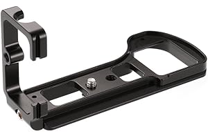SAMCORN Quick Release Vertical L Bracket Plate for SONY A6500 ILCE-6500 4K Camera Body fit Arca Swiss Tripod
