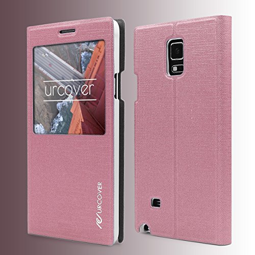 Urcover Samsung S-View Funda Carcasa Protectora Completa View Case Funda Libro Samsung Galaxy Note 4 Fucsia reviews Urcover Samsung S-View Funda Carcasa Protectora Completa View Case Funda Libro Samsung Galaxy Note 4 Fucsia
