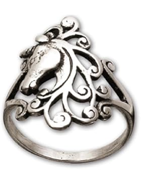 etNox-Ring ''Einhorn'' 925 Silber (R5650)