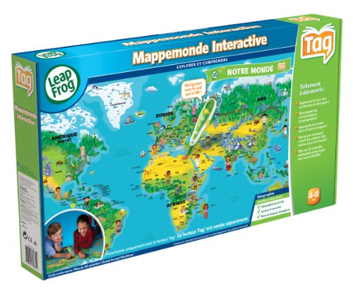 Imagen 5 de LeapFrog Mappemonde interactive Tag (en francés)