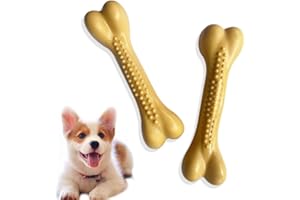 Feixun Nylon Hundespielzeug, Nylon, Knochenform, Nylon, Kauspielzeug, 15,2 cm, 2 Stück