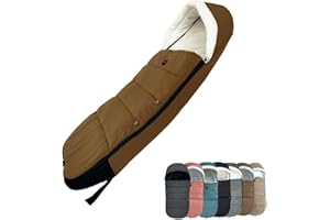 COLU KID Universal Pushchair Footmuff for Babyzen YOYO/YOYO2 & Bugaboo, Waterproof Fabric Base, Easy-Clean, Warm Foot Cover for strollers