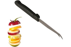 Marietti Coltelleria MRT240035 Coltello Formaggi, Nero, Acciaio Inossidabile