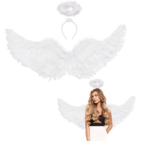 Beaupretty Engelsflügel Haarspangen – 2 Paar, Leder, Niedliche Haarnadeln Für Cosplay & Party