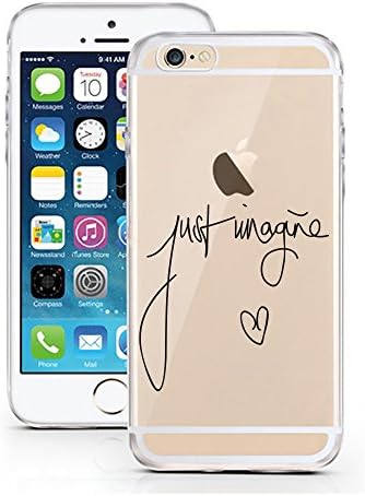 iPhone 5 5S SE Case by licaso® for the iPhone 5 5S SE TPU Case Just Imagine Idea Fantasy Clear Protective Cover iphone5 Mobile Phone Sleeve Bumper (Just Imagine)