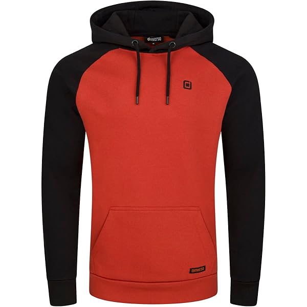 riverso RIVDanilo Hoodie met capuchon voor heren, ritssluiting