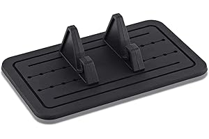 ‎KEENSO Keenso Silikonowy samochodowy uchwyt na telefon podkładka mata deska rozdzielcza antypoślizgowy stojak uchwyt na telefon komórkowy deska rozdzielcza regulowana do smartfona GPS uchwyt na stół