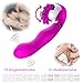 Produktbild G Punkt Vibrator LNABNI Medizinisches Silikon Dildo Massagegerät mit 12 Vibrationsmodi, Dualer Moto Starke Klitoris Massager, Wasserdichte USB Wiederaufladbare Masturbation Sexspielzeug für Frauen und