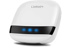 LIOTOIN Notrufknopf für Senioren drahtloser Pager des Pflegepersonals, Home-Notruf, persönliche Alarmrufglocke, 1-Empfänger (kann nur mit Liotoin-Sender gekoppelt Werden), kein Sender …