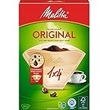 Melitta 6658076 Pack Original Size 1x4, 80, Filter Coffee Makers, Brown, Plastic