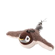 Giocattolo Per Gatti Uccellino Cinguettante - Vola E Fa Rumore, Ricarica USB - Foto 11