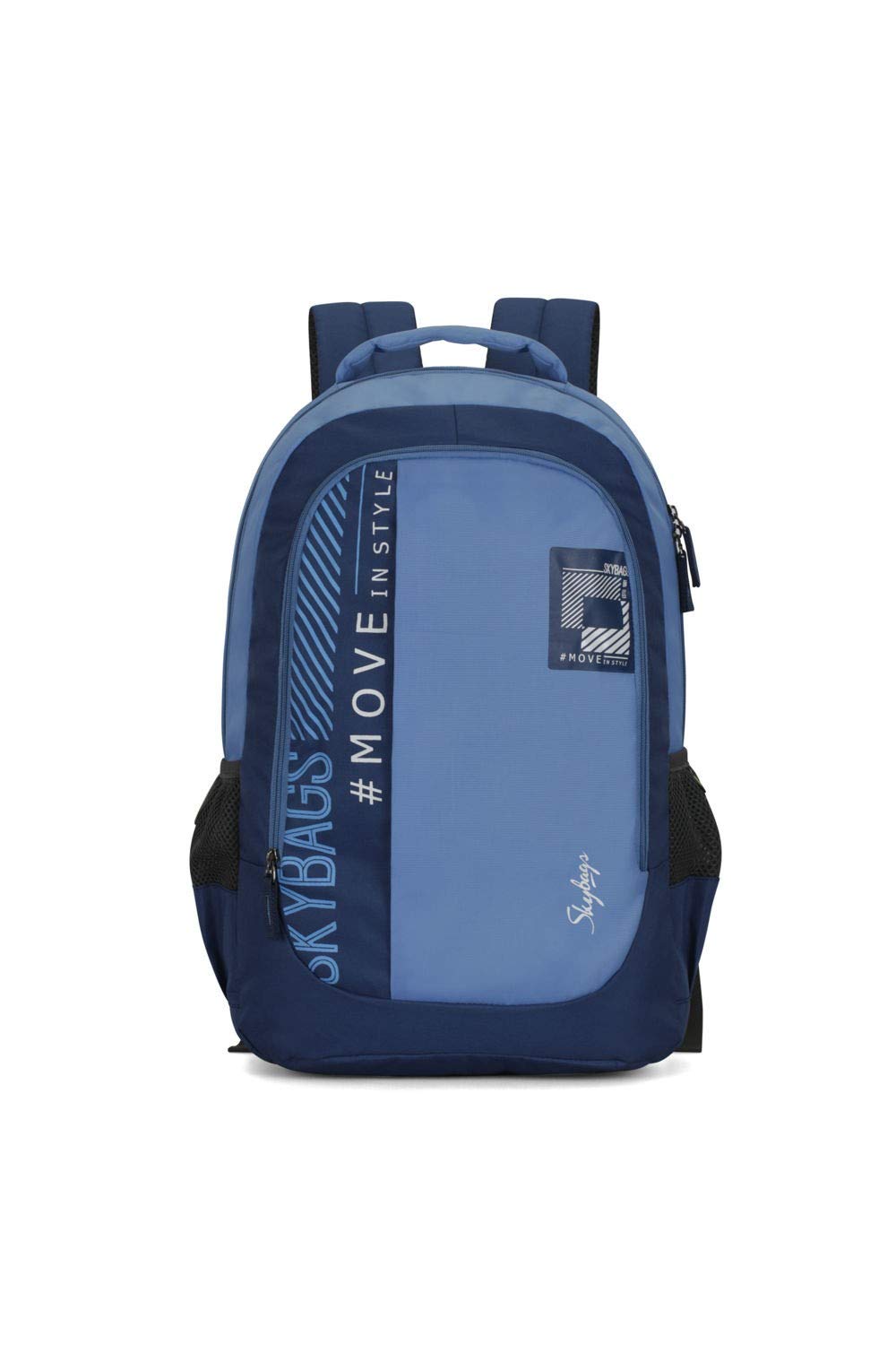 18 cms Blue Casual Backpack (BEATLE 01 
