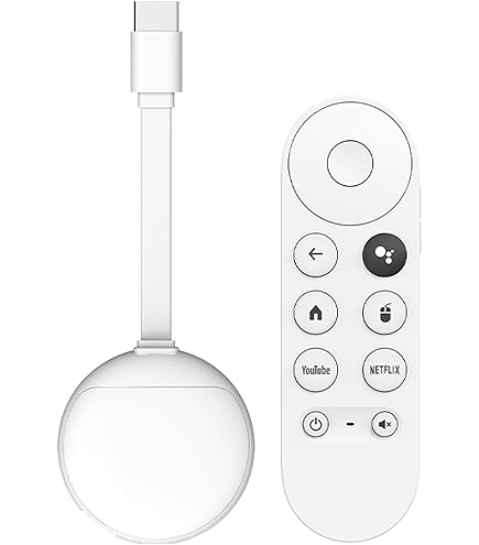 Google Chromecast with Google TV 4K ice White : Buy Online at Best