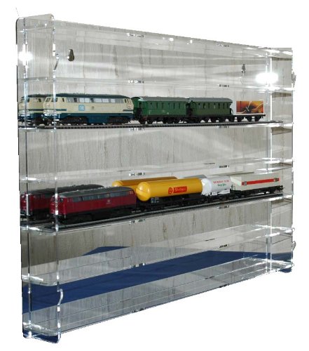 Preisvergleich Produktbild Sammelvitrine für Modelleisenbahn Spur H0