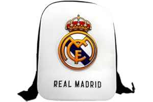 JYC CREATIVE Rucksack, Offizielles Team von R Madrid, Fußball-Rucksack, Spiele und Feiern, Rucksack, Mittlerer, Einheitsgröße