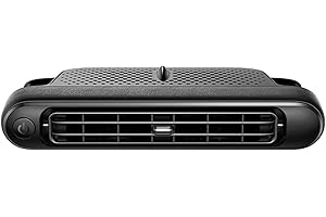 PETSTIBLE Autositz-Ventilator, Auto-Innenraum für Sitzventilator mit drei einstellbaren Windgeschwindigkeiten und selbstgesteuerten Ventilatoren, Sommerkühlung (schwarz)