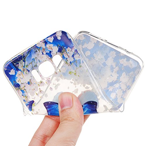 Lanveni Samsung Galaxy S8 H  lle  Handyh  lle Samsung S8 Case Etui Protective Case Cover TPU Silikon Schutzh  lle Bumper Handytasche TPU-Bumper Weiche