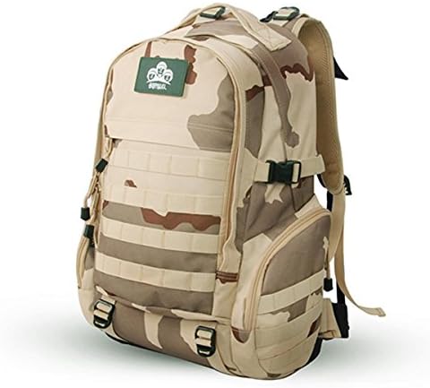 DBZD Outdoor camouflage double shoulder tactical package, multi-functional army camouflage bag , color