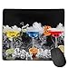 Produktbild Mouse Pad Drinks Colorful Cocktail Art Rectangle Rubber Mousepad 8.66 X 7.09 Inch Gaming Mouse Pad with Black Lock Edge