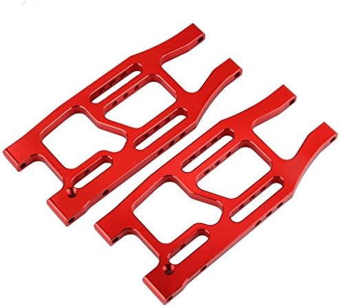 Yiguo 2pcs BMT0005 Aluminum Rear Suspension Arm for HPI BULLET3.0 ST / MT RC 1:10 Truck Upgrade Parts Red