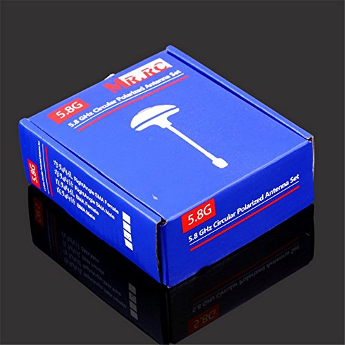 Water & Wood 5.8GHz Circular Polarized Mushroom Antenna SMA Set Tx/Rx for FPV Aerial RC UL06900 - 6
