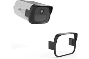 TIUIHU Weatherproof Cover for eufy Security SoloCam S220 Solar Security Camera, Outdoor Camera Sunshield Rainshield accessory, Effective lens protection Rain/UV Rays/Dust/Bird Droppings, Black