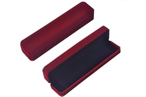 iSuperb Velluto Scatola di Gioielli per Anelli Orecchini Collana Braccialetti Confezione Regalo per Nozze Fidanzamento Ring Jewelry Box