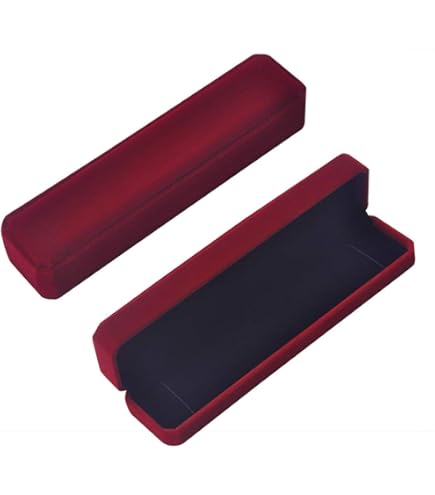 The Jewellery Pak Boîte à Bracelet LED Noire. Boîte Cadeau De