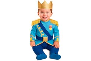EUROCARNAVALES Disfraz pequeño príncipe Azul bebé - 6 a 12 Meses (67-69 cm)