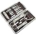 12PCS Nail care Personal Manicure & Pedicure Set, Travel & Grooming Kit Tool Set