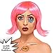 Produktbild NET TOYS Tolles Pop Art Schmink-Set | Mehrteilig | Originelle Damen-Schminke Cartoon Girl | EIN Blickfang für Karneval & Mottoparty