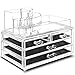 Produktbild TRESKO Acryl Kosmetik Aufbewahrung Make-up Organizer Kosmetikorganiser mit 4 Schubladen