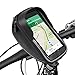 Produktbild Fahrradlenkertasche, ikalula Visier-Design Wasserdichte Schattenschutz Fahrradtasche Lenkertaschen mit durchsichtigem PVC-Fenster für 4,7 Zoll Smartphones