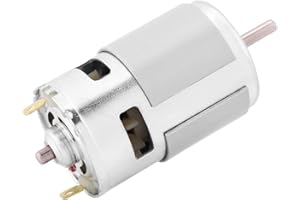 WALFRONT 12V 0.32A 150W 13000-15000RPM DC Brushless Motor, Metal Micro Gear Motor Box High Torque Adjustable Electric Motor Output Shaft Geared Motor for Electric Tools