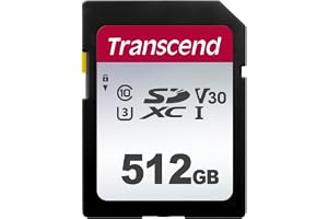 Transcend SDC300S SD UHS-I SDXC-minneskort, 95 MB/s, U3, V30, C10