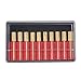 MAKARTT® 10 pcs Carbide Nail Drill Bit Pedicure Middle Electric Drill Bits Nail File Gold for Nail Art Tools Accessory